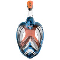 Pilno veido nardymo kaukė Seac Sub Magica S/M-Blue/Orange..