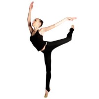 Meninės gimnastikos pėdkelnės su užkulniais Pastorelli..
