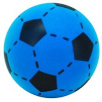 Futbolo kamuolys mėlynas/juodas (Paraloninis)..