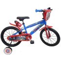 16“ Vaikiškas dviratis 2-4 ratų (iki 50 kg, ūgis 100-125 cm) Avengers