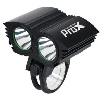 Priekinė lempa ProX Dual I Power 2xCREE black..