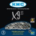 Grandinė KMC X9 Silver/Grey 9-speed 114-links