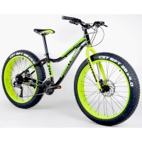 Dviratis Monteria FAT BIKE 1.0 green 2016-17“..