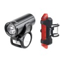 Apšvietimo komplektas ProX Pictor CREE 350Lm + 10Lm USB black