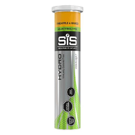 Elektrolitų gėrimas tabletėmis SiS Go Hydro Pineapple & Mango 20x4g