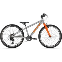 Dviratis PUKY S-Pro 24-8 Alu silver orange