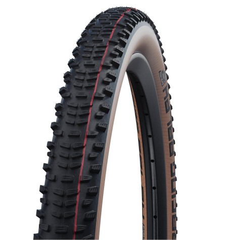 Padanga 29“ Schwalbe Racing Ralph HS 490, Evo Fold. 57-622 Super Race Addix Speed Transparent-Skin