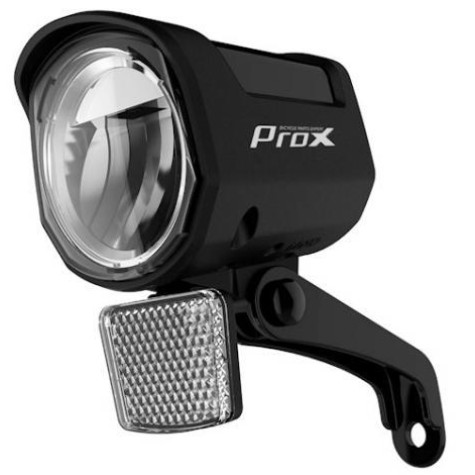 Priekinė lempa ProX Canis LED 15Lux E-bike DC12-48V