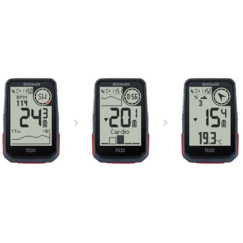Dviračio kompiuteris SIGMA ROX 4.0 GPS Black