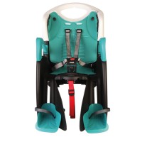 Vaikiška kėdutė Bellelli Tiger ant bagažinės white-turquoise