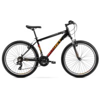 Dviratis Romet Rambler R6.0 26“ 2022 black-orange-19“ / L..