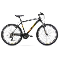 Dviratis Romet Rambler R6.1 26“ 2022 black-yellow-21“ / XL..