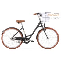 Dviratis Romet Pop Art Eco 28“ Alu 2022 black-20“ / L