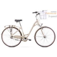Dviratis Romet Art Deco Classic 28“ Alu 2022 champagne-20“ / L..