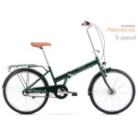 Dviratis Romet Jubilat Classic 24“ Alu 2022 green..