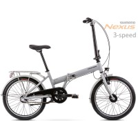 Dviratis Romet Wigry Classic 20“ Alu 2022 grey..