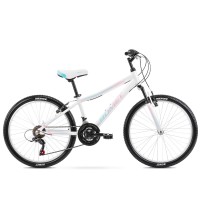 Dviratis Romet Jolene 24“ Alu 2022 white-blue..