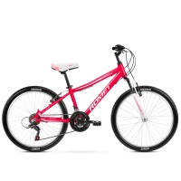 Dviratis Romet Jolene 24“ Alu 2022 pink-white..