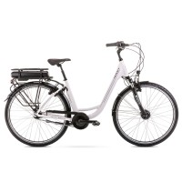 Elektrinis dviratis Romet Metron 28“ 2022 white-20“ / L..