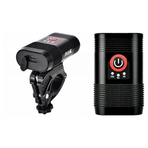 Priekinė lempa ProX Subra 600Lm USB
