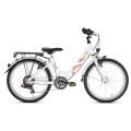 Dviratis PUKY Skyride 20-6 Alu white