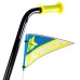 Dviratis Karbon Niki 12 lime-black