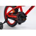 Dviratis Karbon Rocket ALU 16 red-black