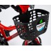 Dviratis Karbon Rocket ALU 16 red-black