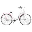 Dviratis AZIMUT Vintage 28“ 3-speed 2023 white-pink shiny