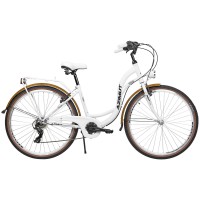 Dviratis AZIMUT Vintage TX-7 28“ 2023 white-cream matt..