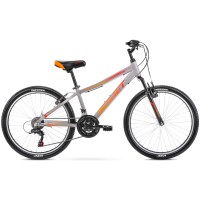 Dviratis Romet Rambler 24“ Alu 2023 graphite-red..