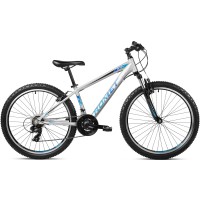 Dviratis Romet Rambler R6.1 26“ 2023 silver-sky blue-19“ / L..