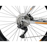 Elektrinis dviratis Romet Rambler E9.0 29“ 2023 graphite-orange-18“ / M..