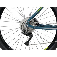 Elektrinis dviratis Romet Rambler E9.0 29“ 2023 navy blue-lemon-18“ / M..