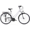 Dviratis Romet Gazela 28“ 2023 white-silver-20“ / L