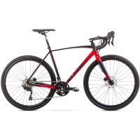 Dviratis Romet Aspre 2 LTD 2023 black-red-54CM / M..