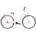 Dviratis AZIMUT City Lux 28" 2023 white-pink