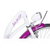 Dviratis AZIMUT Julie 24“ 2023 white-violet