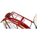 Dviratis AZIMUT Vintage 26" 3-speed 2023 burgund-cream shiny