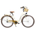 Dviratis AZIMUT Sarema ALU 28" 3-speed 2023 cream semi-matt