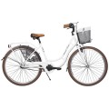Dviratis AZIMUT Holland Retro 28" 3-speed 2023 white matt