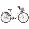 Dviratis AZIMUT Holland Retro 28" 3-speed 2023 white matt