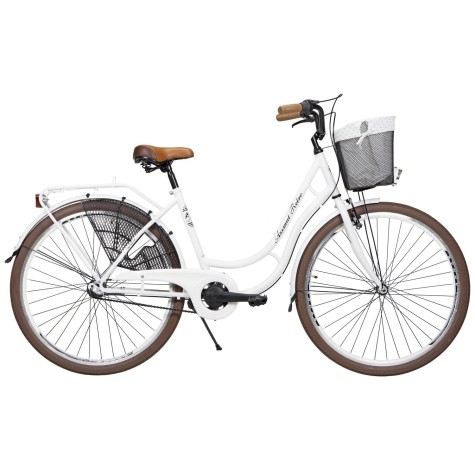Dviratis AZIMUT Holland Retro 28" 3-speed 2023 white matt