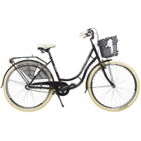 Dviratis AZIMUT Holland Retro 28“ 3-speed 2023 black matt..