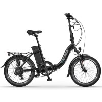 Elektrinis dviratis Ecobike Even 20“ 2023 black -11.6Ah..