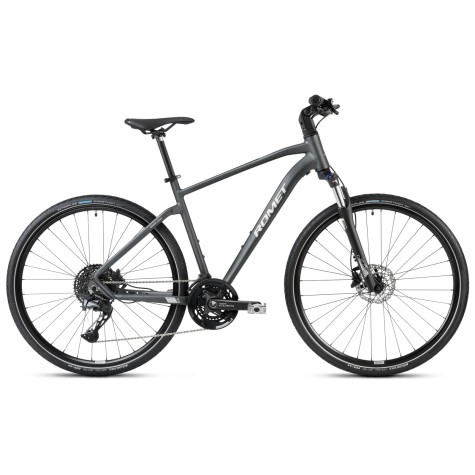 Dviratis Romet Orkan 7 CS M 2024 graphite-silver-18" / M