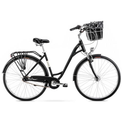 Dviratis Romet Art Deco LUX 2024 black-20" / L