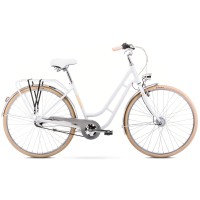 Dviratis Romet Luiza Classic 26 2024 white-18" / M