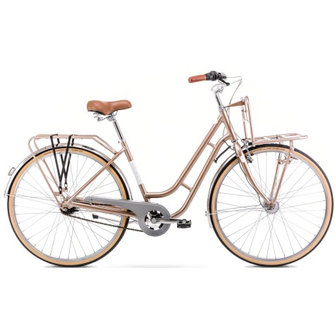Dviratis Romet Luiza LUX 26 2024 beige-19" / M