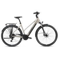 Elektrinis dviratis Romet e-Gazela 2.0 504WH 2024 beige-grey-19" / L